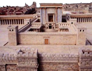 God's Holy Temple in Jerusalem during the time of Christ